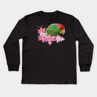 Tamaulipas parrot Kids Long Sleeve T-Shirt